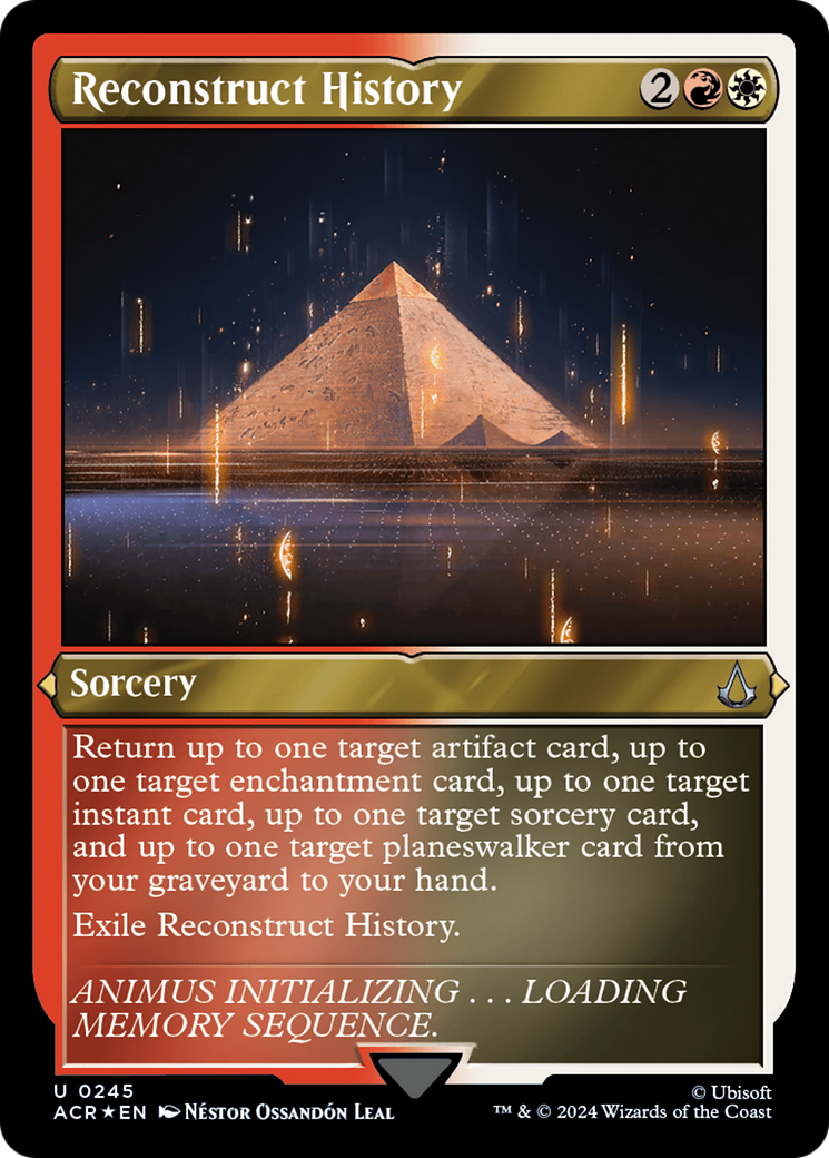Reconstruct History (ACR-245) (Etched Foil)