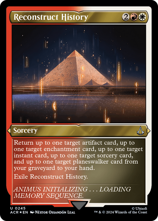 Reconstruct History (ACR-245) (Etched Foil)