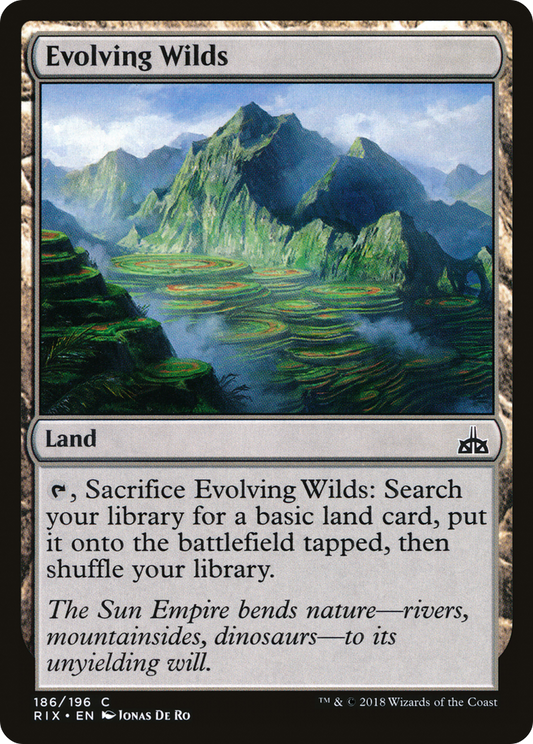 Evolving Wilds (RIX-186) (Foil)