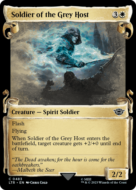 Soldier of the Grey Host (LTR-483) (Showcase) (Scroll)