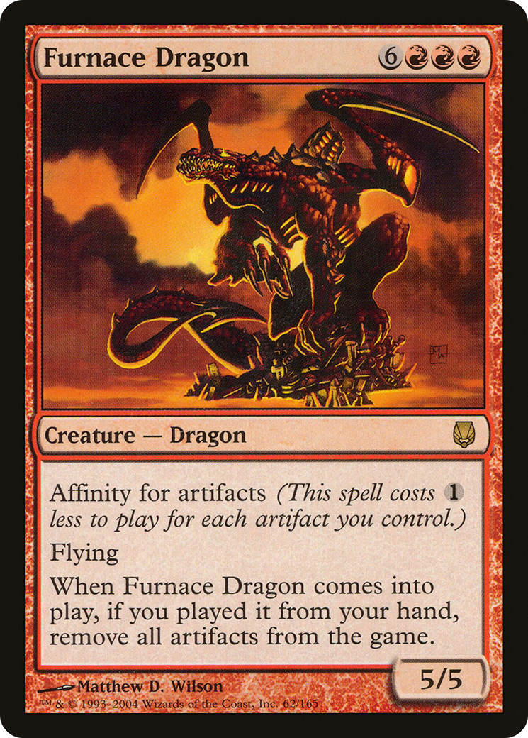 Furnace Dragon (DST-062) (Foil)