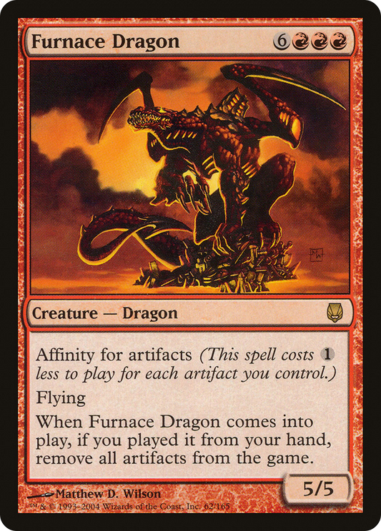 Furnace Dragon (DST-062) (Foil)