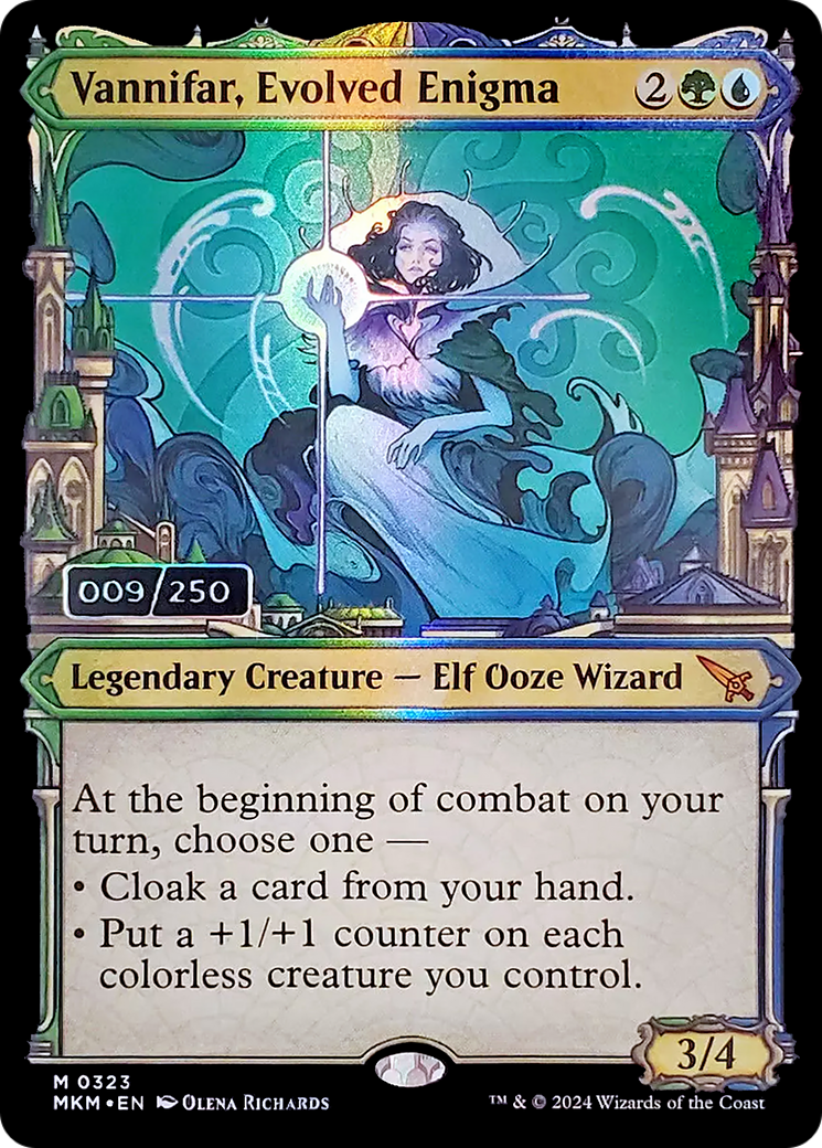 Vannifar, Evolved Enigma (MKM-323Z) (Foil) (Serialized)