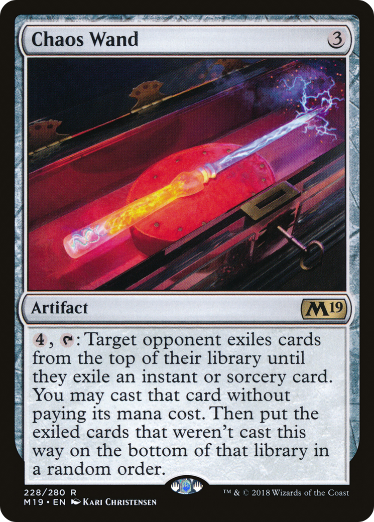 Chaos Wand (M19-228) (Foil)