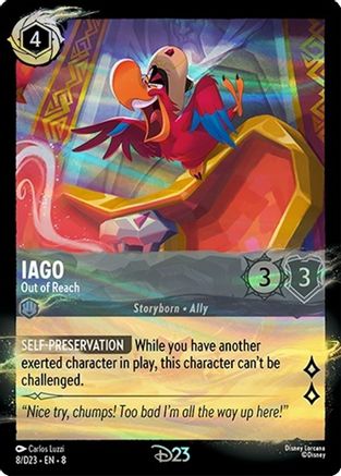 Iago - Out of Reach (DLPC-008) (Holofoil)