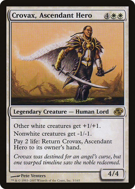 Crovax, Ascendant Hero (PLC-003) (Foil)