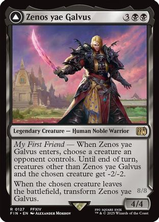 Zenos yae Galvus // Shinryu, Transcendent Rival (FIN-127) (Foil)