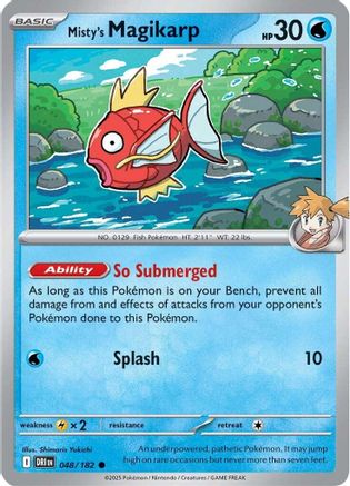 Misty's Magikarp (DRI-048) (Reverse Holofoil)