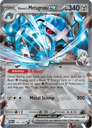 Steven's Metagross ex (DRI-145) (Holofoil)