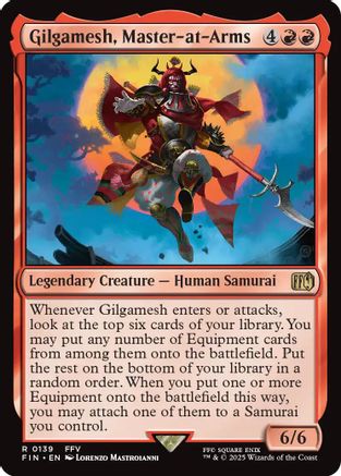 Gilgamesh, Master-at-Arms (FIN-139)