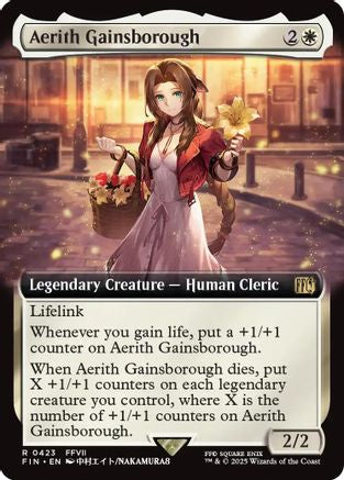 Aerith Gainsborough (Extended Art) (FIN-423) (Foil)