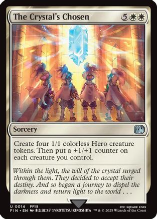 The Crystal's Chosen (FIN-014) (Foil)