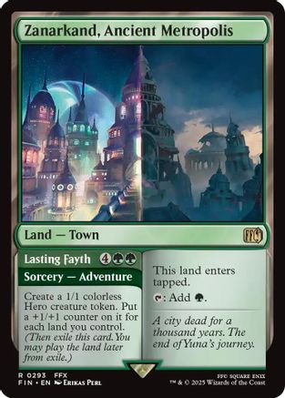 Zanarkand, Ancient Metropolis // Lasting Fayth (FIN-293) (Foil)