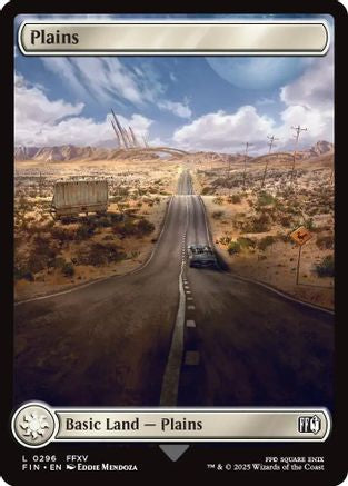 Plains (FIN-296) (Full Art) (Foil)