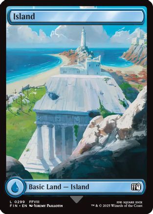 Island (FIN-299) (Full Art) (Foil)