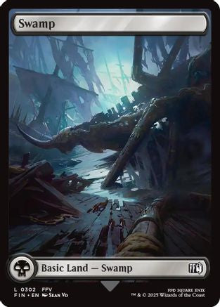 Swamp (FIN-302) (Full Art) (Foil)