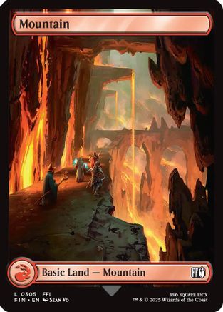 Mountain (FIN-305) (Full Art) (Foil)