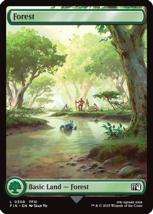 Forest (FIN-308) (Full Art) (Foil)