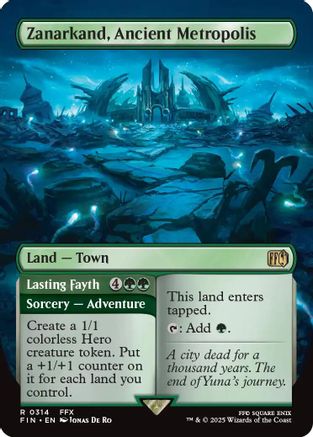 Zanarkand, Ancient Metropolis // Lasting Fayth (FIN-314) (Borderless)