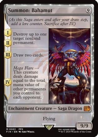 Summon: Bahamut (FIN-001) (Foil)