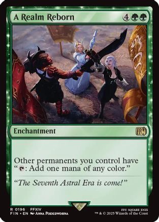 A Realm Reborn (FIN-196) (Foil)