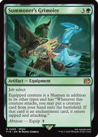 Summoner's Grimoire (FIN-205) (Foil)