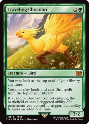 Traveling Chocobo (FIN-210) (Foil)