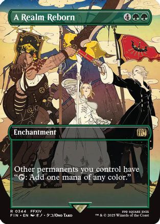 A Realm Reborn (FIN-344) (Borderless) (Foil)