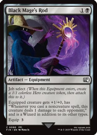 Black Mage's Rod (FIN-090)
