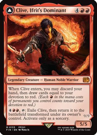 Clive, Ifrit's Dominant (FIN-133)