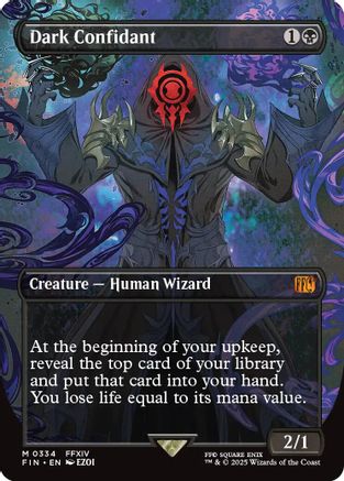 Dark Confidant (FIN-334) (Borderless) (Foil)