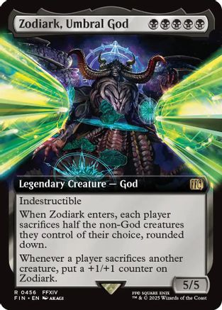 Zodiark, Umbral God (FIN-456) (Extended Art)