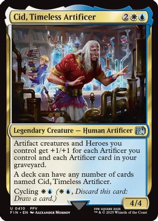Cid, Timeless Artificer (FIN-410) (Foil)
