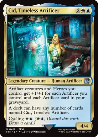 Cid, Timeless Artificer (FIN-411) (Foil)