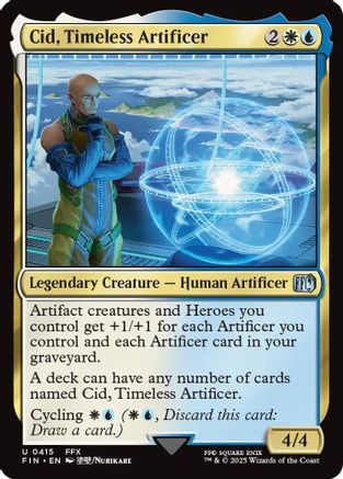 Cid, Timeless Artificer (FIN-415) (Foil)