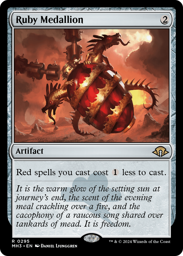 Ruby Medallion (MH3-295) (Foil)