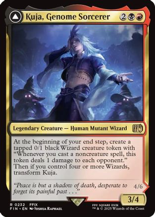 Kuja, Genome Sorcerer // Trance Kuja, Fate Defied (FIN-232) (Foil)