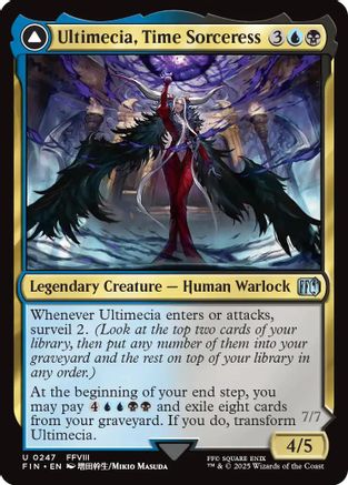 Ultimecia, Time Sorceress // Ultimecia, Omnipotent (FIN-247)