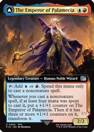 The Emperor of Palamecia // The Lord Master of Hell (FIN-484) (Extended Art) (Foil)