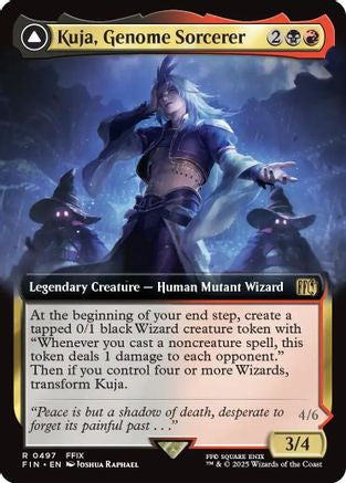 Kuja, Genome Sorcerer // Trance Kuja, Fate Defied (FIN-497) (Extended Art)