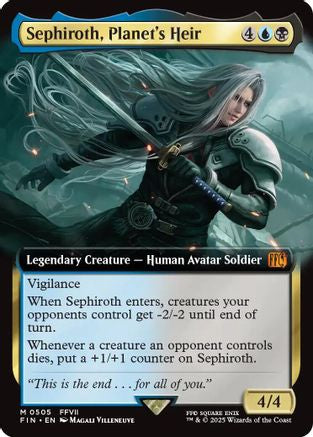 Sephiroth, Planet's Heir (FIN-505) (Extended Art)