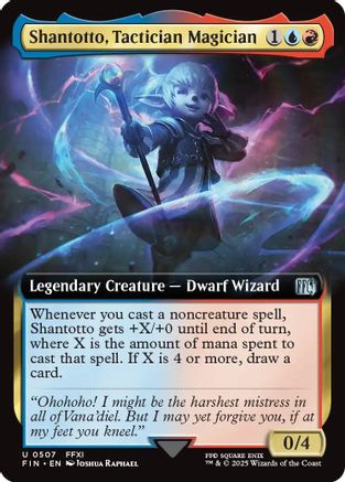 Shantotto, Tactician Magician (FIN-507) (Extended Art)