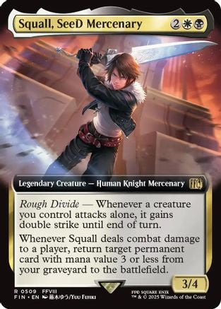 Squall, SeeD Mercenary (FIN-509) (Extended Art)