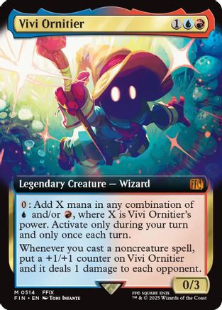 Vivi Ornitier (FIN-514) (Extended Art) (Foil)