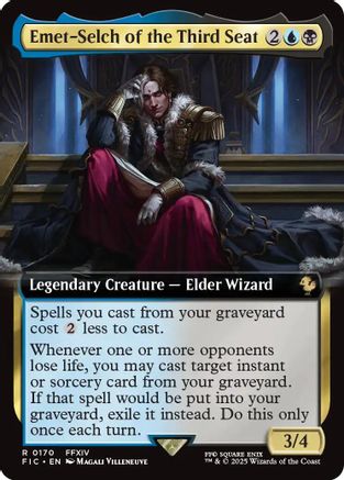 Emet-Selch of the Third Seat (Extended Art) (FIC-170)