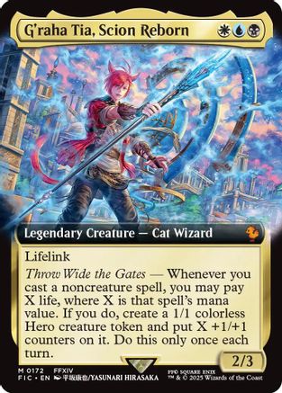 G'raha Tia, Scion Reborn (Extended Art) (FIC-172)