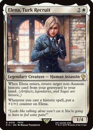 Elena, Turk Recruit (FIC-018)