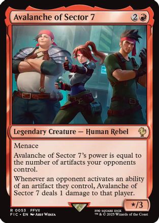 Avalanche of Sector 7 (FIC-053)