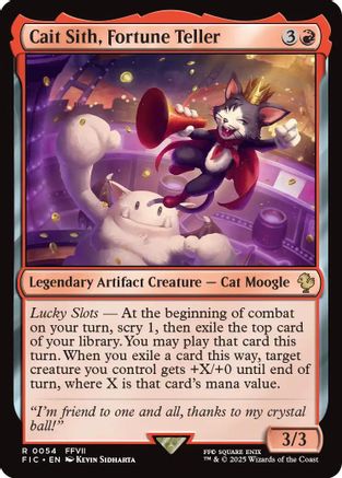 Cait Sith, Fortune Teller (FIC-054)