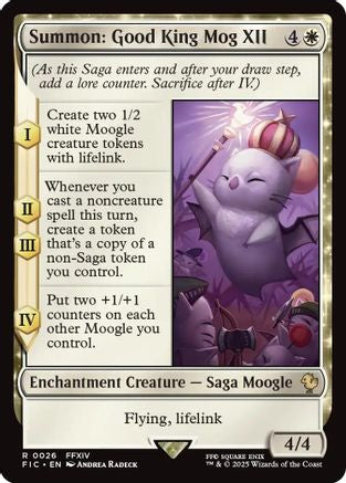Summon: Good King Mog XII (FIC-026)